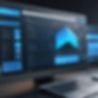 User interface of a popular collaboration application