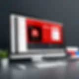 Visual representation of adblock browser interface