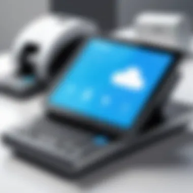 Cloud-Based POS System Cloud-based POS system in action
