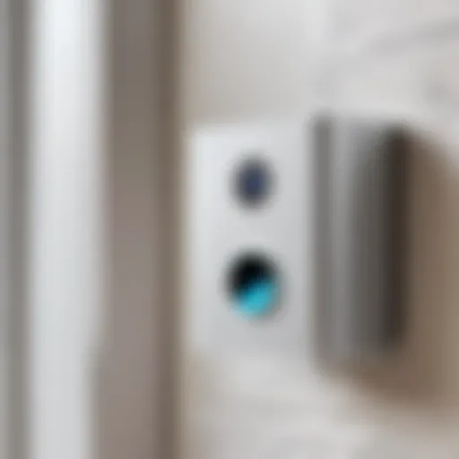 Elegant Google Doorbell Chime Box installation in a modern home setting