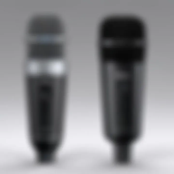 Comparison chart of various iPhone-compatible microphones