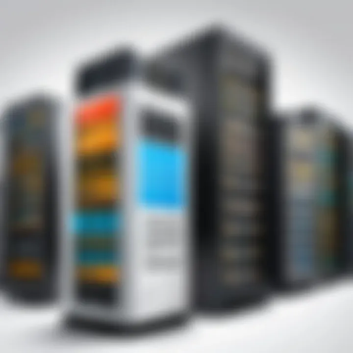 A visual representation of diverse hosting types