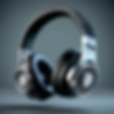 Connectivity Features of JLAB Headphones JLAB headphones in a tech-savvy environment highlighting connectivity features