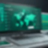Overview of Kaspersky Antivirus dashboard