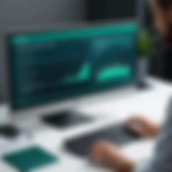 Real-time scanning feature demonstration