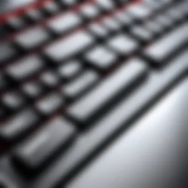 Elegant design of the Lenovo Traditional USB Keyboard
