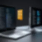Illustration of cross-platform file transfer