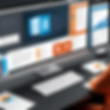 Collaboration Tools in PowerPoint Desktop Visual representation of collaboration tools within PowerPoint