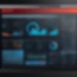 Dynamic interface of NetSuite by Oracle showcasing dashboard features