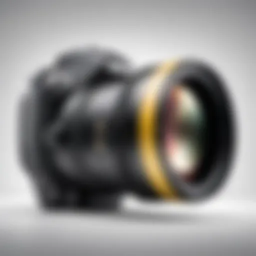 Nikon Wide Lens on a Camera Body