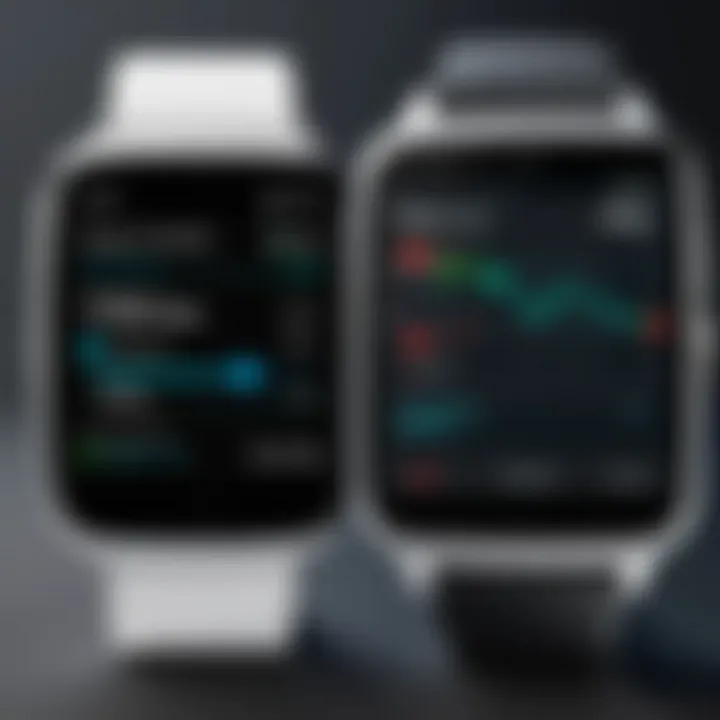 Comparative analysis chart of leading Android smartwatches