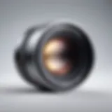 Elegant design of the Sony Zeiss Distagon 35mm f1.4