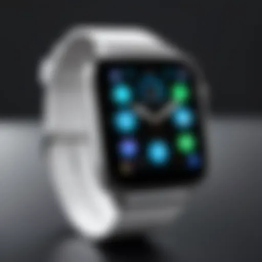 Standalone smartwatch showcasing advanced technology