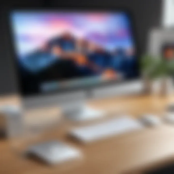 User-friendly interface of Apple Mac desktop highlighting its functionality