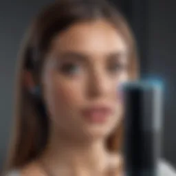 Visual representation of Alexa performing video calls