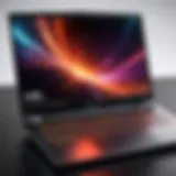 Top-tier gaming laptop showcasing advanced graphics