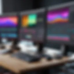 Overview of DaVinci Resolve user interface showcasing editing tools