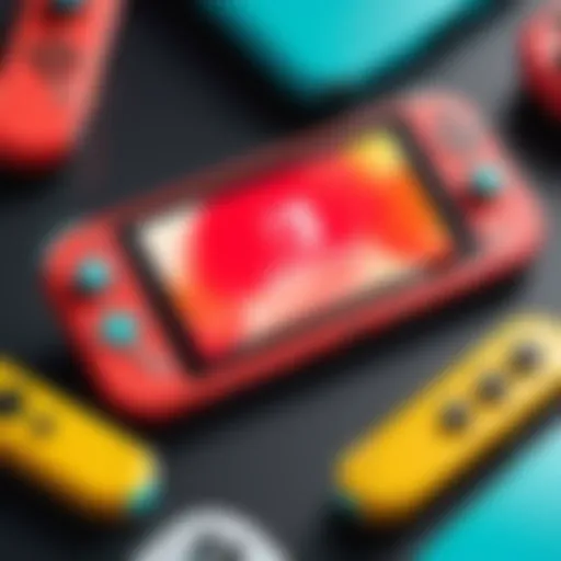 Nintendo Switch Lite in a vibrant color