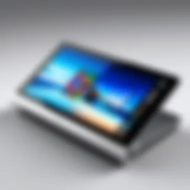 Sleek Design of Portable Flat Screens Modern portable flat screen technology showcasing its sleek design and versatility.