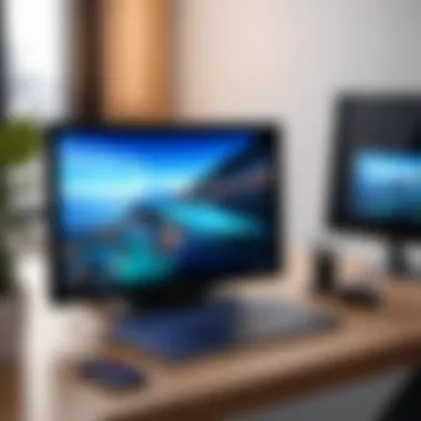 Applications of Portable Flat Screens in Various Settings Portable flat screens in different environments, demonstrating their practical applications.