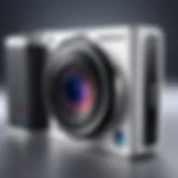 Sleek design of the Samsung Gear Camera showcasing its modern aesthetics and functionality.