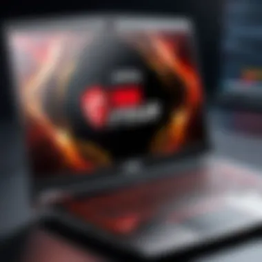 High-Resolution Display of MSI GE Raider Laptop MSI GE Raider laptop with high-resolution display