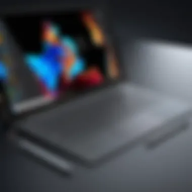 A close-up view of the Surface Pro with LTE Advanced showcasing its sleek design and ports.