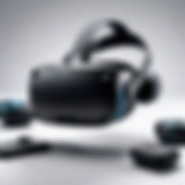 VR Rift S showcased within a modern tech ecosystem