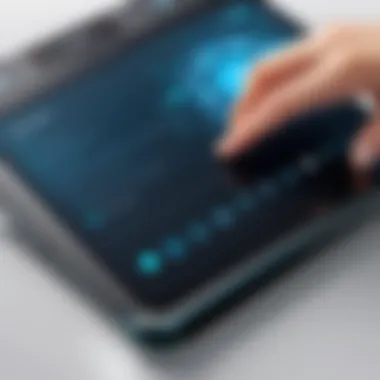 Advanced Touchpad Features High-resolution touchpad with advanced features