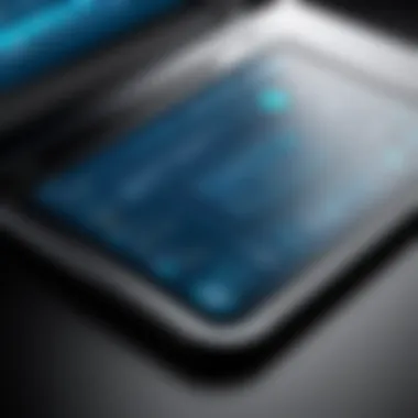 Touchpad User Interface User interface displaying touchpad functionality