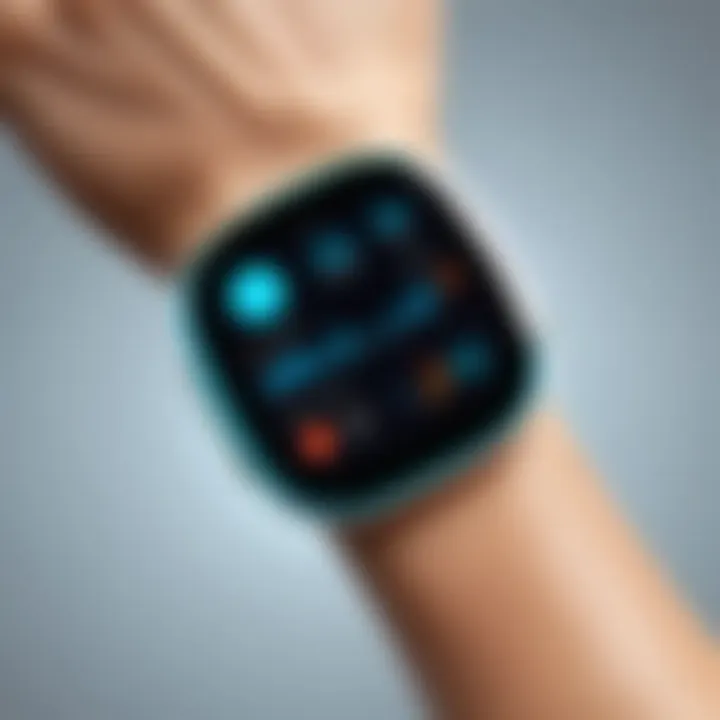 Wearable technology that monitors health and wellness.