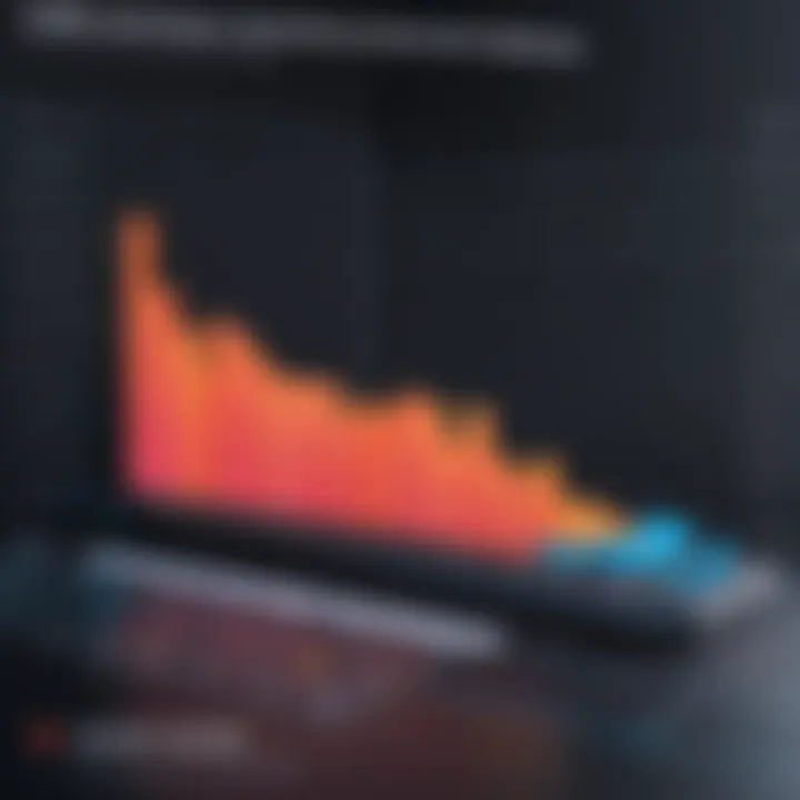 Graph showcasing performance metrics of various USB microphones