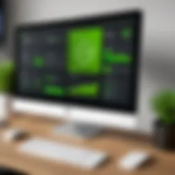 Webroot SecureAnywhere VPN dashboard interface showcasing features