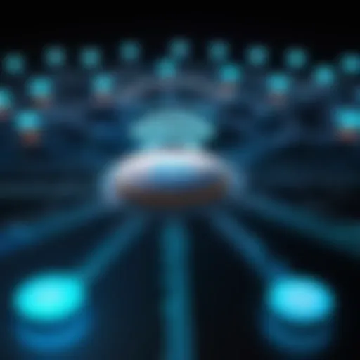 Illustration of WiFi network symbolizing seamless communication