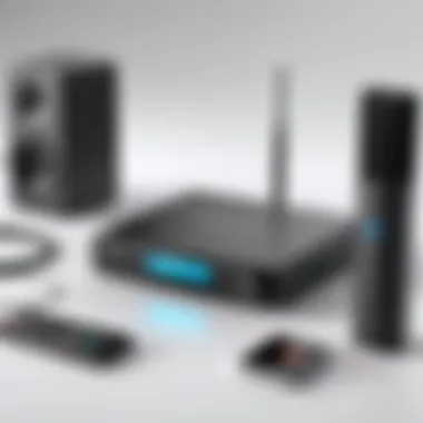 Setup of wireless audio equipment