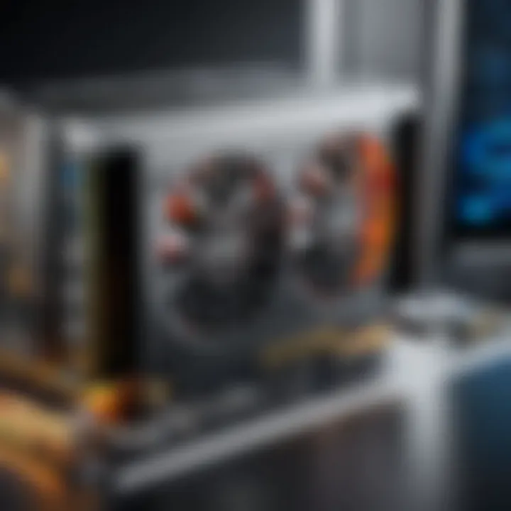 A digital storefront showcasing various graphics cards available for purchase.