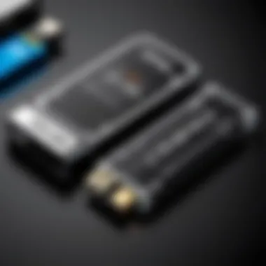 Performance Metrics of Flash Drives vs External SSDs Performance metrics showcasing speed differences between storage types