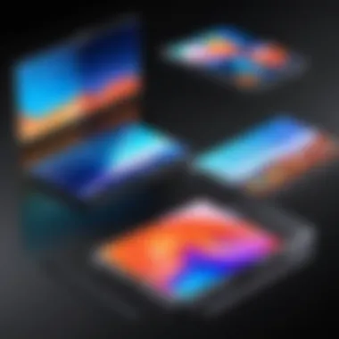 Concept art of future Samsung Fold iterations