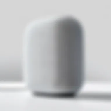 Audio Performance of Google Home Max Google Home Max showcasing its audio performance