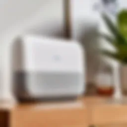 Sleek and modern design of Google Home Max