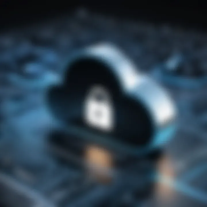 Infographic on iCloud privacy and security measures