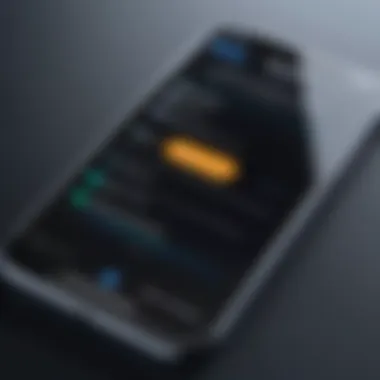Interface of Leading Spam Call Blocker for iPhone Visual representation of spam call blocking app interface