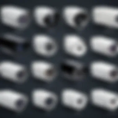 Security Camera Features Comparison Comparison chart of security camera features