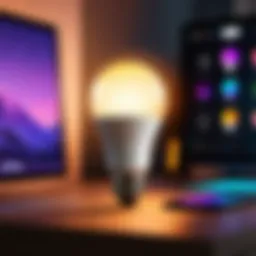 Hue bulb pack showcasing advanced features