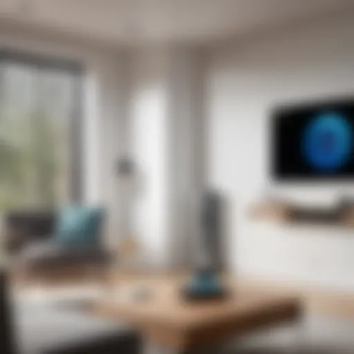 Overview of Ring devices in a smart home setup showcasing integration