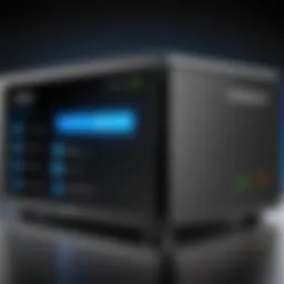 Visual representation of Linksys router settings interface.