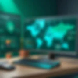 Kaspersky Internet Security dashboard showing features