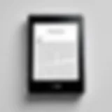 Kindle Paperwhite ten-inch showcasing sleek design