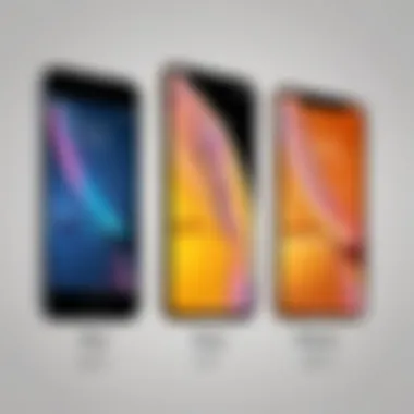 Pricing Comparison of Latest iPhone Models Visual chart displaying pricing comparisons across iPhone models