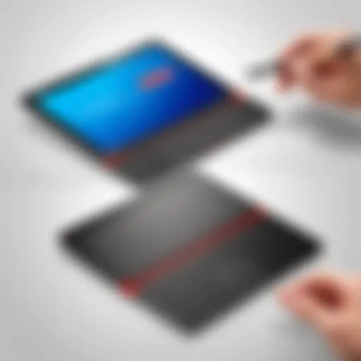 Lenovo touchpad design evolution